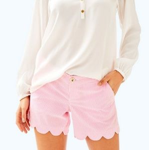 Lilly Pulitzer | Seersucker Buttercup Shorts